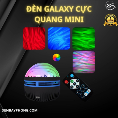 Đèn GALAXY Cực Quang UStyle Q6S Chiếu Bầu Trời Cực Quang Trang Trí, Decor Phòng Ngủ, Điều Khiển Từ Xa