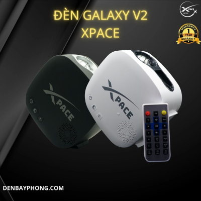  Đèn Galaxy Ngân Hà Thiên Hà V2 Tích Hợp Loa Bluetooth 7 Chế Độ Màu Cho Phòng Ngủ Hàng Chính Hãng XPACE