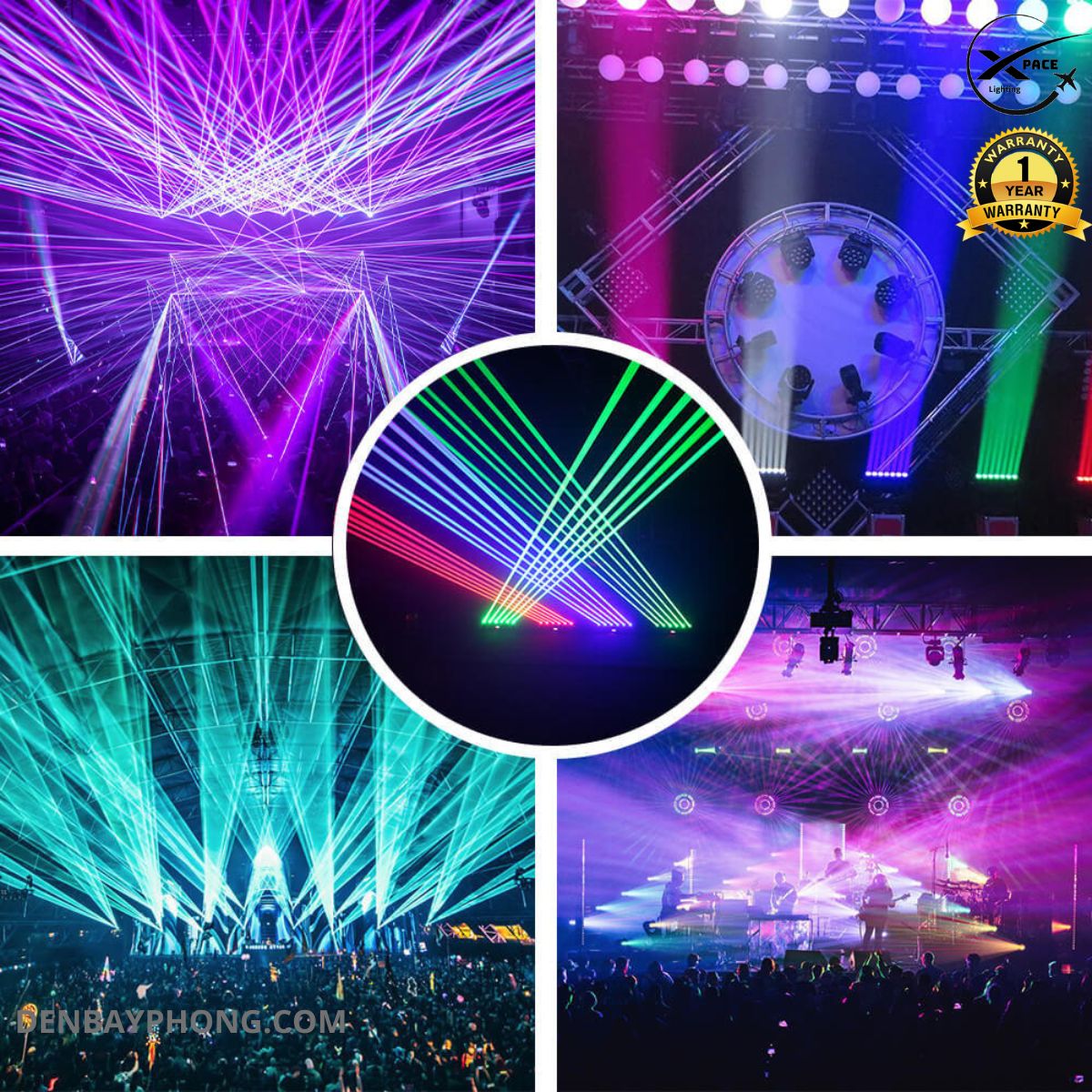 laser mành 8 mắt dành cho sân khấu