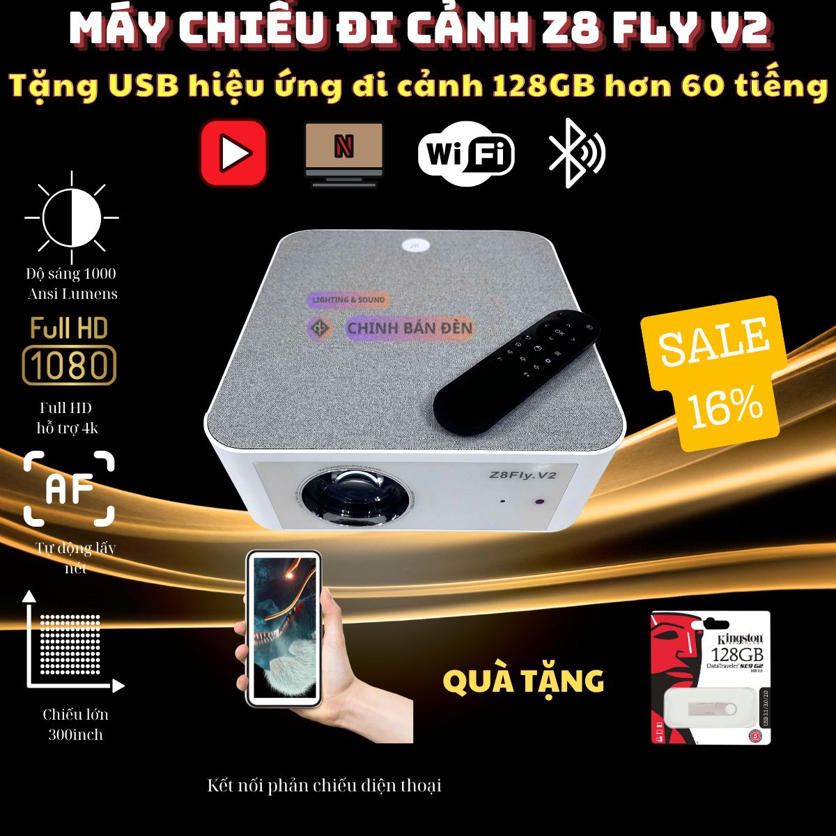 máy chiếu đi cảnh z8